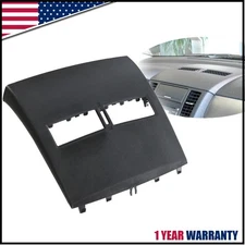 FIT For Nissan Versa 07-12 Black Front Upper Top Center Dash Air Vent Trim Bezel