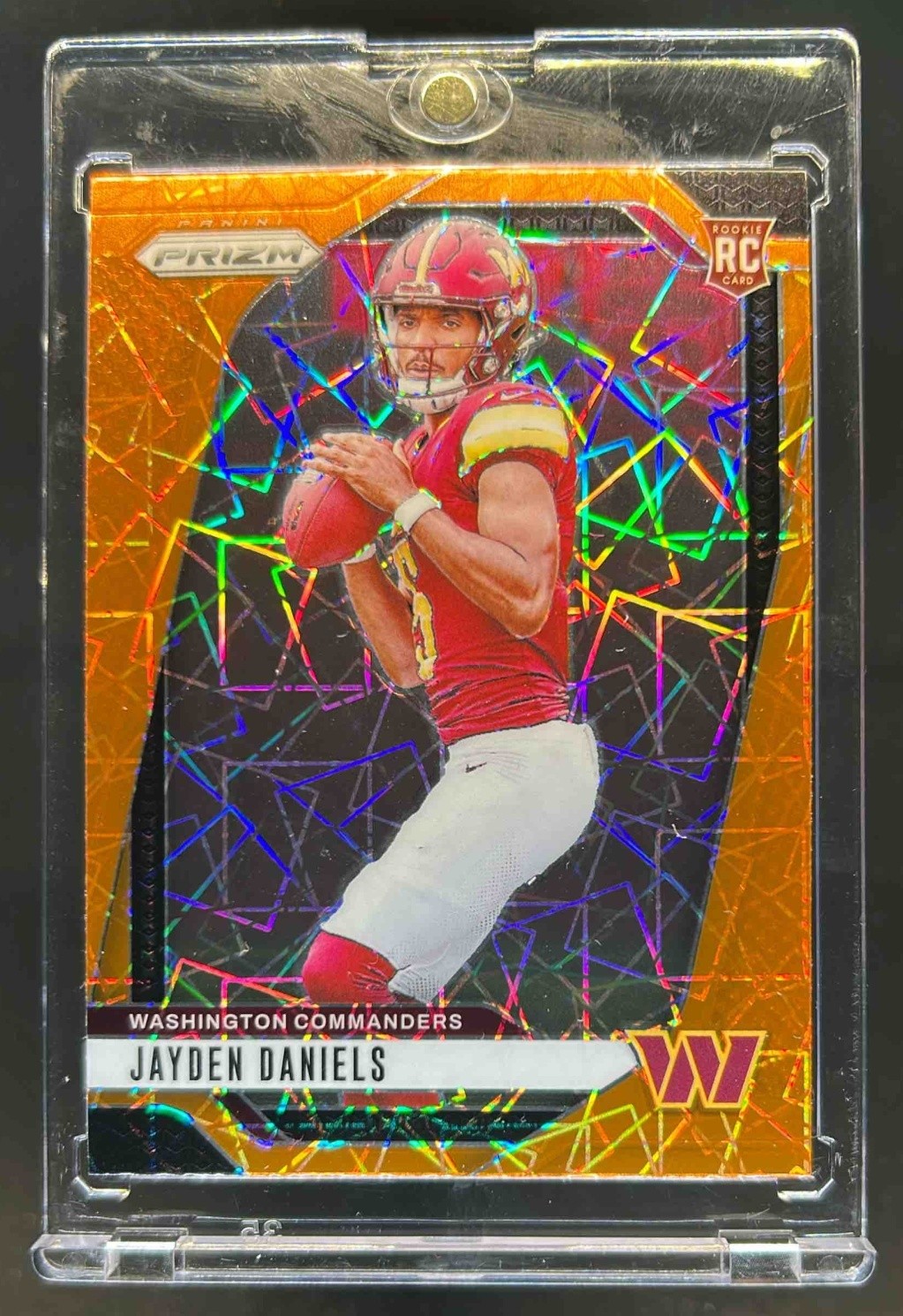 2024 Prizm Jayden Daniels RC Lazer Rookie #347 Commanders