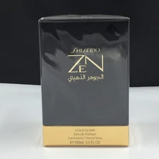 Shiseido Zen Gold Elixir EDP 100ml-3.3 fl.oz. New Sealed
