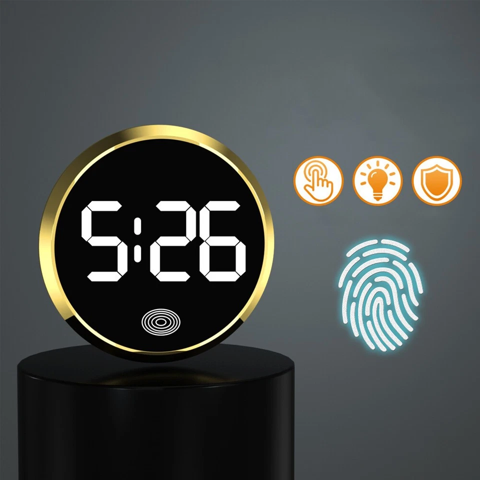 Autouhren für Dash Digital Dashboard Uhr Mini LED elektronische Uhr Fahrze - Bild 2 von 4