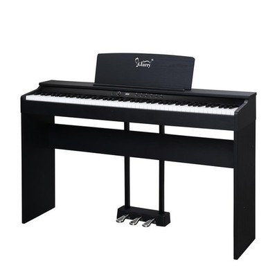 Glarry 88 Keys Full Weighted Keyboard Digital Piano Electric Keyboard With Stand