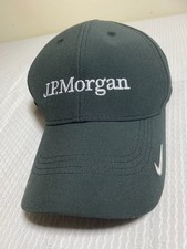 Nike Dri-Fit JP Morgan Baseball Hat Cap Black...