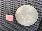 1922 U.S. LIBERTY PEACE SILVER DOLLAR VERY FINE CONDITION LOT #A34