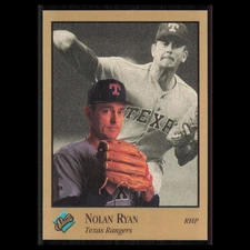 Nolan Ryan #248 1992 Studio Texas Rangers Baseball Card MLB NM