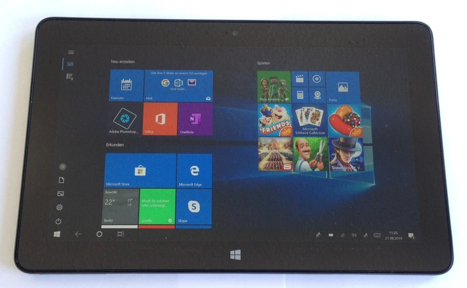 Dell Venue 11 Pro 7140 Core M-5Y71 8 GB 240 GB 1920x1080 FHD WLAN BT WIN10 GRADO B - Immagine 2 di 3