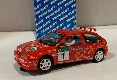  Tea “Set” Slot Car Team Slot 13302 Citroen ZX Kit Car #1 Rally Caja