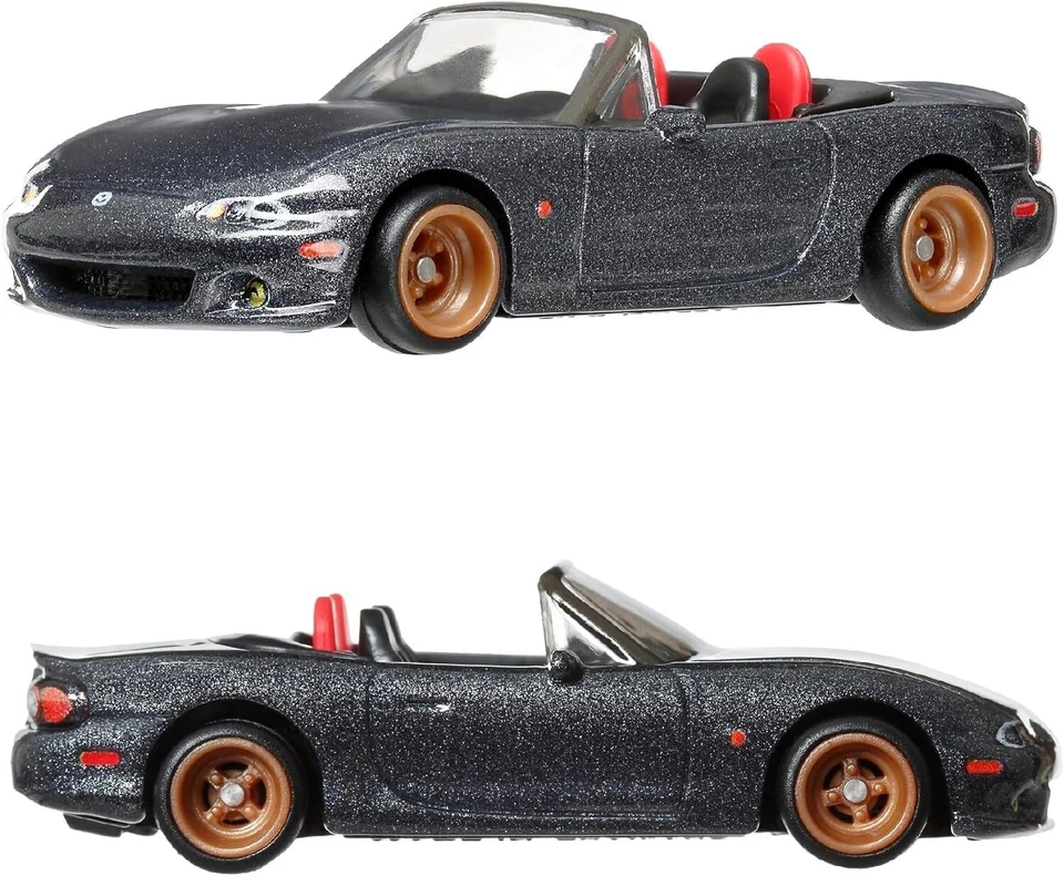 Hot Wheels HRR75 Premium 2-Pack Mazda RX7 FC Pandem/'04 Mazda Mazdasspeed Miata - Image 2 of 4