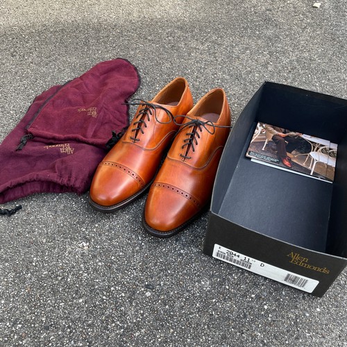 Allen Edmonds Byron Shoes Men's Size 11.5 in Bourbon New In Partial Box READ - Picture 3 of 18