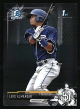 Luis Almanzar 2017 Bowman Chrome #BCP8  Baseball Card