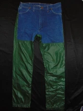 Vintage Wrangler Jeans 36x35 Brush Guard Waterproof Hunting Pant
