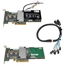 Dell LSI Raid Controller L3-25121-74B 003NDP  2xSAS/6xSATA Cable LP