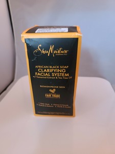 shea moisture clarifying facial system
