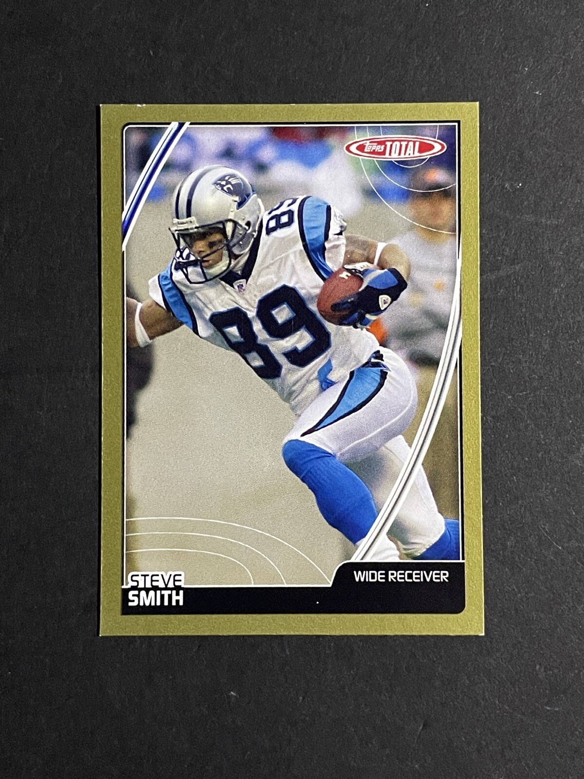 2007 Topps Total Steve Smith Gold Parallel Card #192 - Carolina Panthers