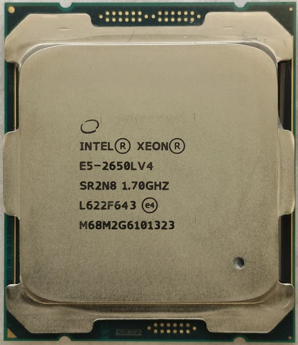 Intel Xeon E5-2650L V4 SR2N8 1.7GHz Fourteen 14-Core LGA 2011-3 CPU Processor