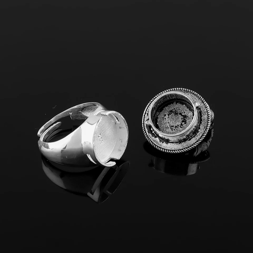 Blue Labradorite Gemstone Poison Ring,925 Sterling Silver Handmade Poison Ring - Image 3 of 3