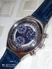 SWATCH IRONY CHRONO 1996 SEATRIP BLU YCS102 NUOVO PERFETTO FUNZIONANTE