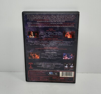 Death Row Tupac Live at the House of Blues (DVD) Snoop Dogg, Nate
