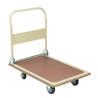Safco Foldaway Platform Trucks 900lb 24 X 34 X 36 Tropic Sand/brown 4078 on sale Safco Foldaway Platform Trucks 900lb 24 X 34 X 36 Tropic Sand/brown 4078 on sale