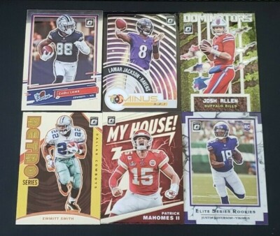 2020 Donruss Optic Football INSERTS with Rookies You Pick