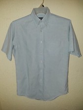 Mens Manhattan Shirt Size 15 half sleeve