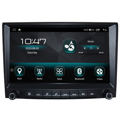 For Porsche Cayman Carrera Boxster 911 9'' Android Car Stereo GPS Navigation