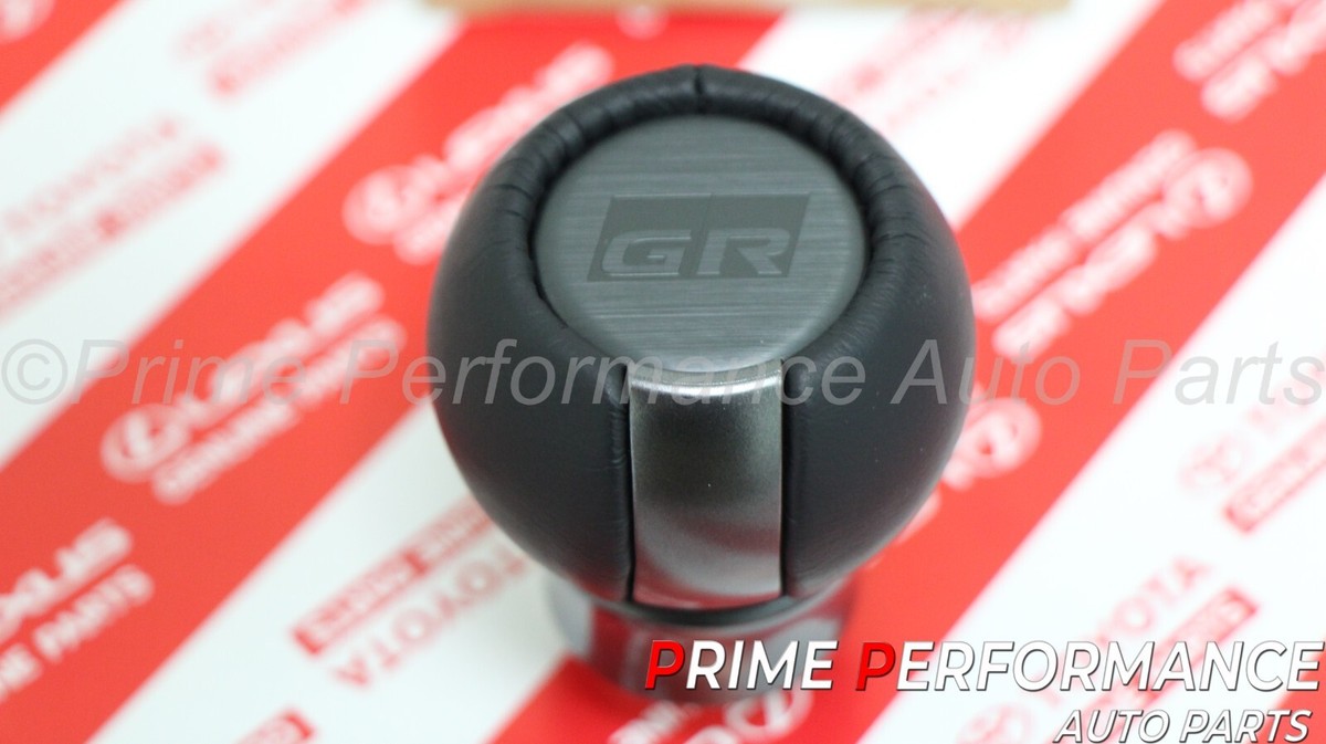 Toyota 2022-2026 GR 86 Black Leather Automatic Shift knob PTR57