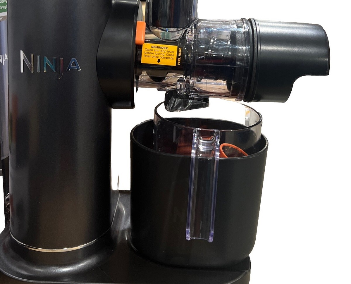 Ninja NeverClog Cold Press Juicer COJC155 - Black for sale online