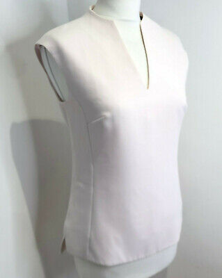BNWT Ted Baker Dexi pale pink sleeveless blouse 0 6 NEW rrp £89 Paysy