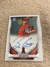 2014 BOWMAN CHROME AUTO JOE GATTO