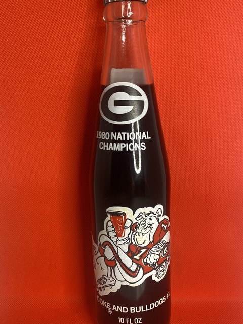 Georgia Bulldogs 1980 National Championship Coke Bottle | eBay