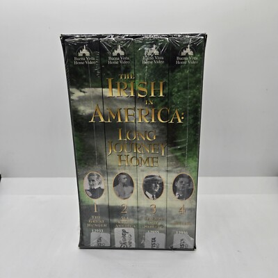 Irish in America, The: Long Journey Home (VHS, 1998, 4-Tape Set