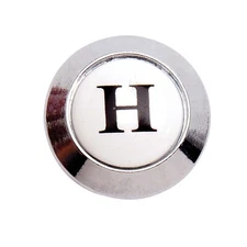 Factory PPG 46605 for PlumbMaster Chrome Plated Porcelain Hot Index Button