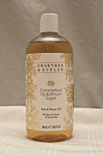 Crabtree  Evelyn Caramelized Fig  Brown Sugar Bath  Shower Gel Body Wash