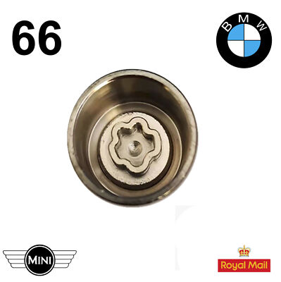 Bmw Mini Locking Wheel Nut Key Bolt Master Security Lock Remover Key Number 66