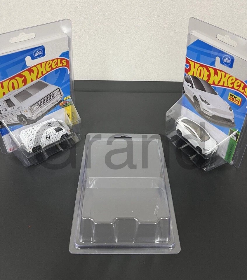 50 Protector Cases For Hot Wheels Matchbox Mainline Blister Pack FREE SHIPPING! - Image 3 of 4