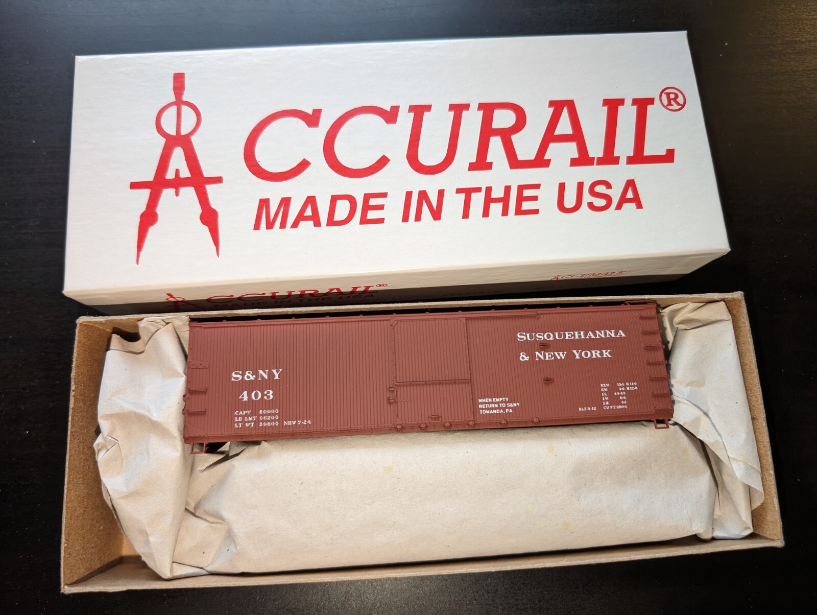 Accurail HO Scale boxcar kits Set of 3 eBay