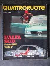 QUATTRORUOTE 192 1971 Speciale Alfa SUD – Test NSU 1200 C [G81Y]
