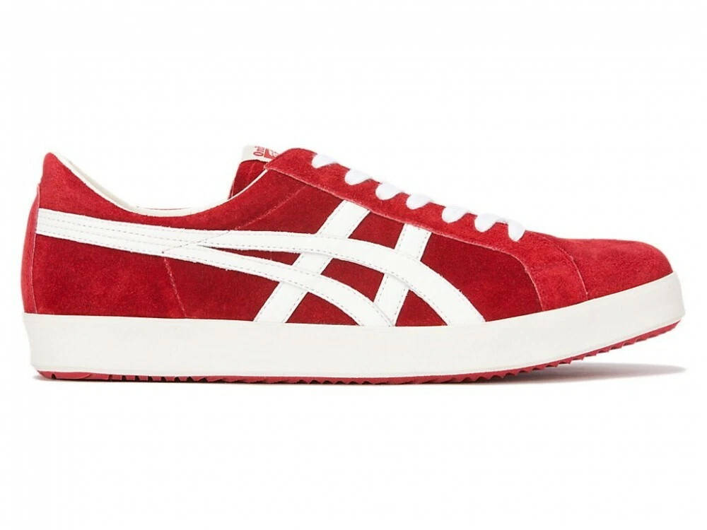 Chaleco solamente cola Asics Onitsuka Tiger FABRE NM 1183A915 CLASSIC RED/WHITE With shoe bag |  eBay