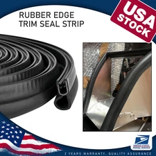 Universal Upright Shape Rubber Seal Weather Strip Trim Window Lock Trunk Hood US