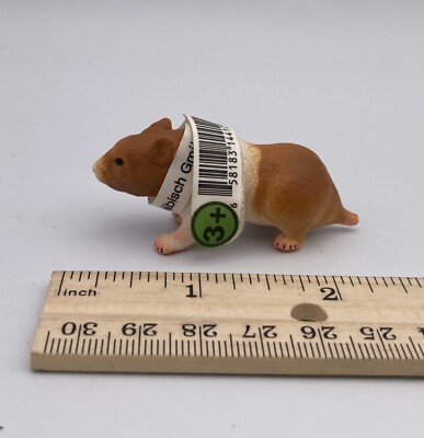 Schleich HAMSTER Brown Orange & White Animal figure 2004