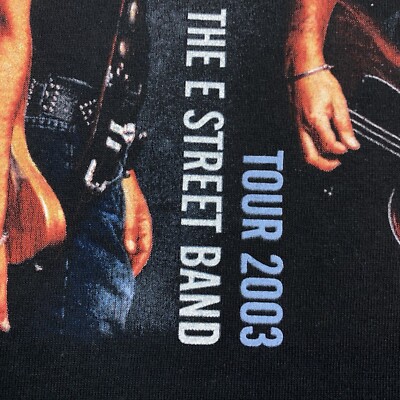 Bruce Springsteen & The E Street Band 2003 Tour Concert T-Shirt