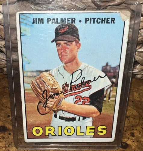 1967 Topps Jim Palmer #475 Low Grade Baltimore Orioles