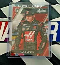 COLE CUSTER RC 2017 Absolute Racing NASCAR Card 69 Haas Racing Rookie QTY