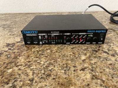 MOTU Micro Express MIDI Interface SMPTE - Microexpress | eBay