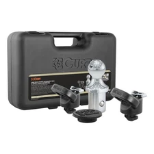 CURT Puck System 2-5/16in Gooseneck Trailer Hitch Ball 30K, Anchor Kit for Ram