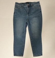 Talbots Women's Jeggig Crop Jeans Size 8 Light Blue Stretch