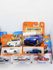 Lote de 7 Hot Wheels y Matchbox Alfa Romeo