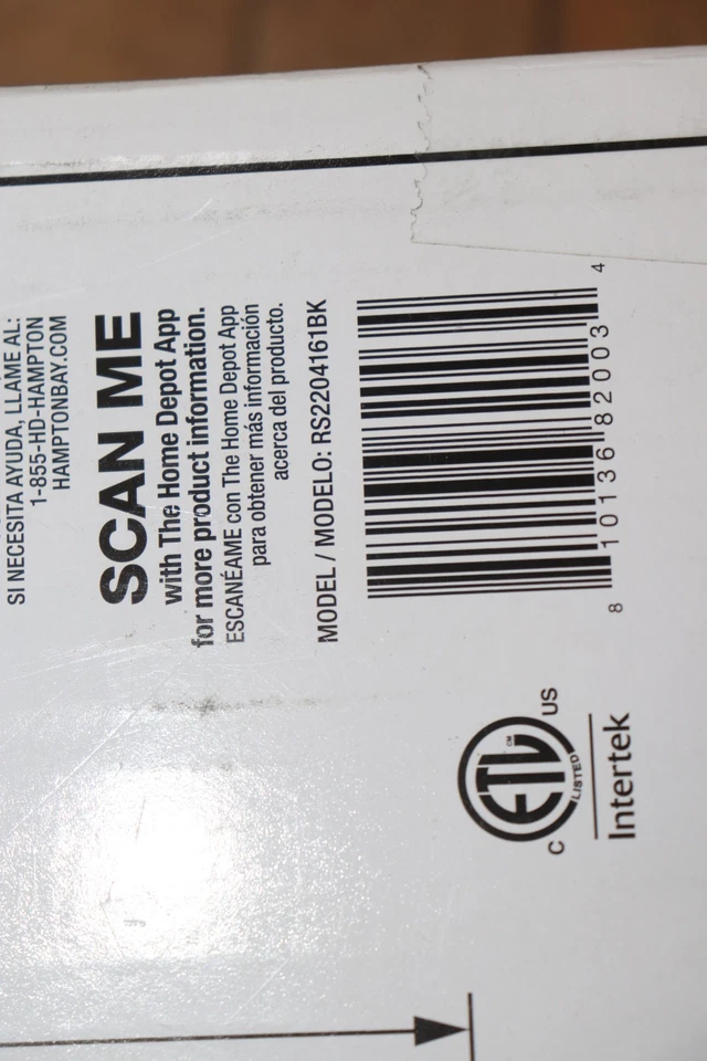 Hampton Bay 24 pulgadas Lámpara de escritorio Black Architect Foto 3 de 4
