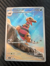 Pokémon TCG Krokorok 136/086 Illustration Rare Holo Black Bolt on eBay