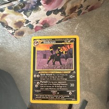 Nintendo Pokémon TCG Umbreon 32/75 Neo Discovery Rare Unlimited EN 2001 on eBay